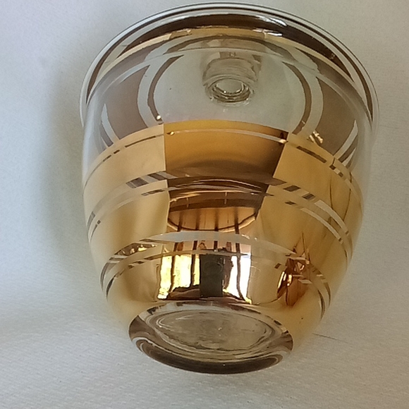 Beautiful Romanian glass mid-century sugar and creamer - Picture 7 of 7